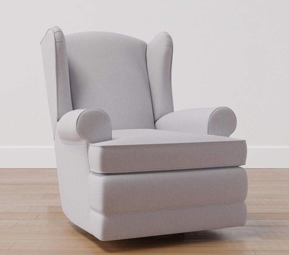 Wingback Swivel Glider Recliner | Pottery Barn Kids Australia